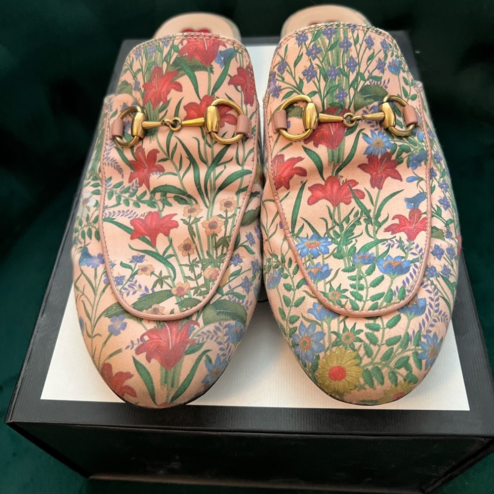 AUTH GUCCI Princeton slippers - Picture 4 of 10